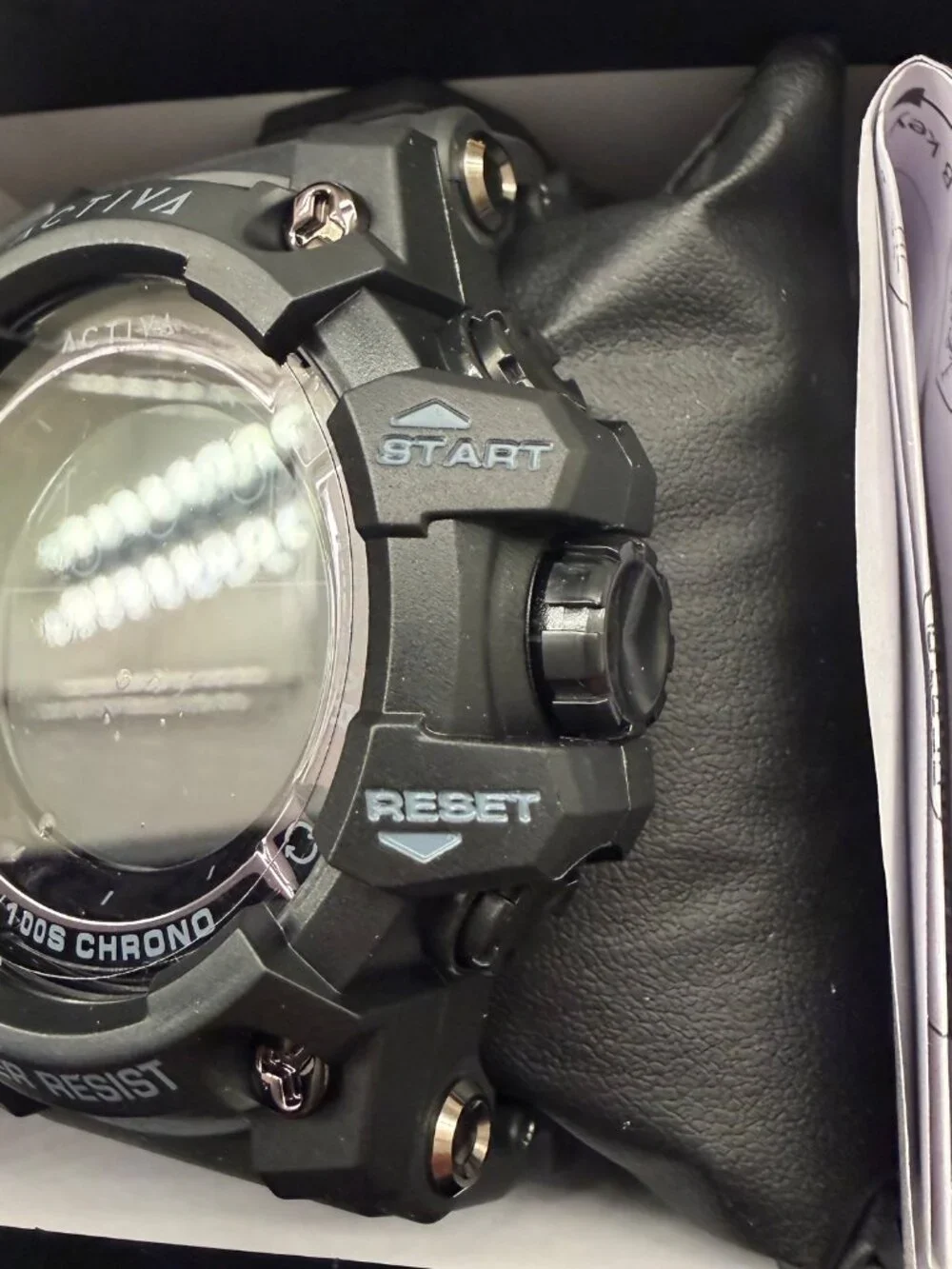 $99 Activa Summit X Invicta Men's Digital 50mm Black Watch (8082-027) NIB